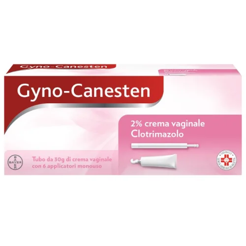 Gyno-CanestenCremaVaginale2%-Trattamentodeisintomiassociatiallacandida-30g